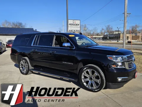 Black 2017 Chevrolet Suburban Premier for sale in Marion, IA