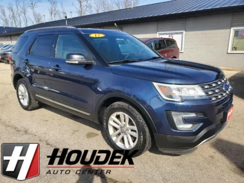 Blue 2017 Ford Explorer XLT FWD for sale in Marion, IA
