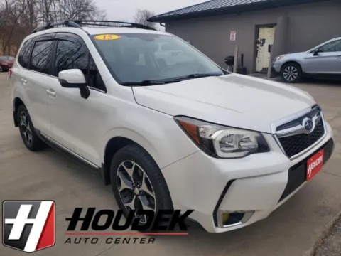 White 2015 Subaru Forester 2.0XT Touring for sale in Marion, IA