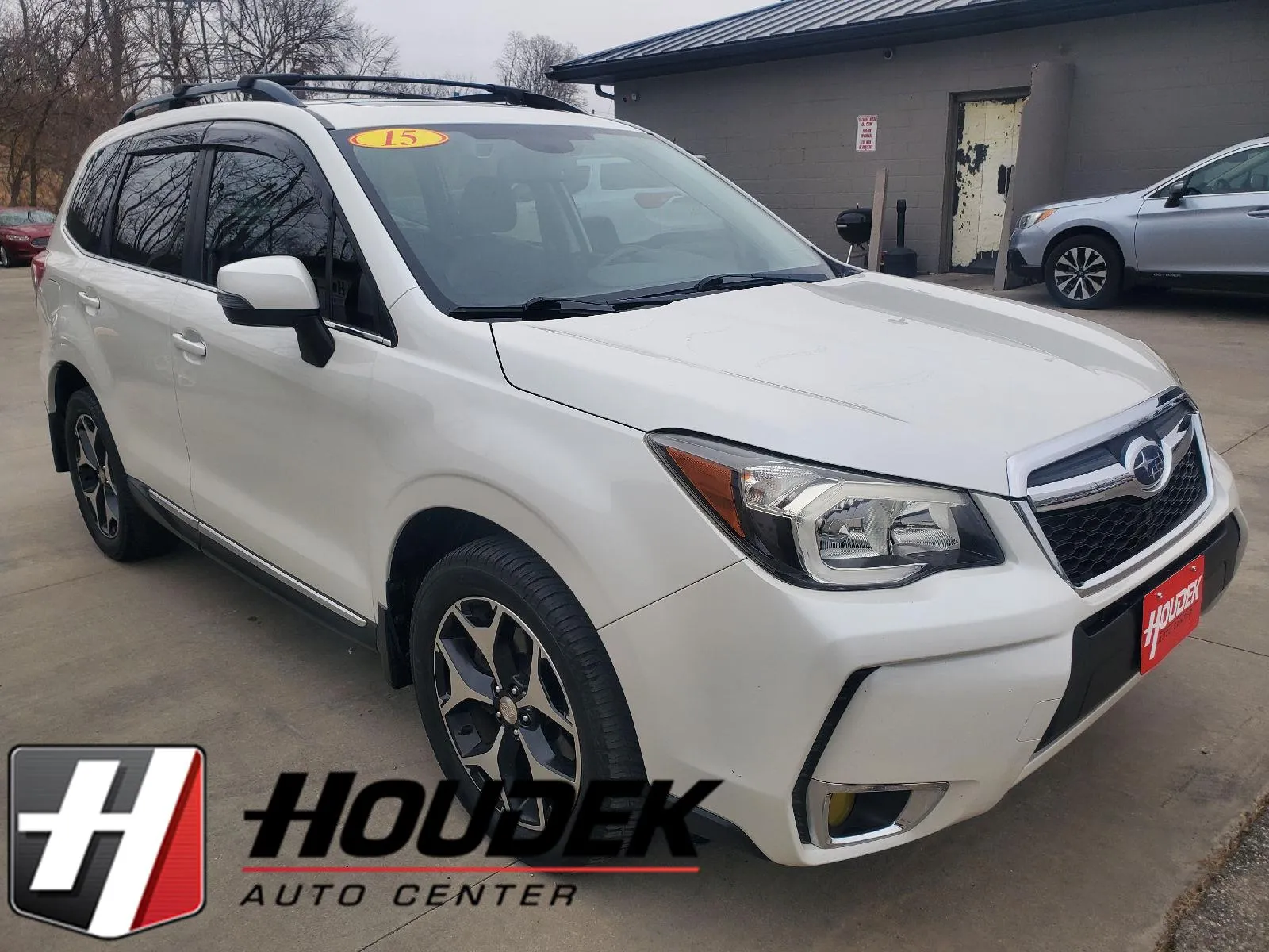 White 2015 Subaru Forester 2.0XT Touring for sale in Marion, IA