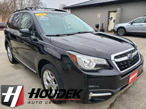 Black 2018 Subaru Forester Touring for sale in Marion, IA
