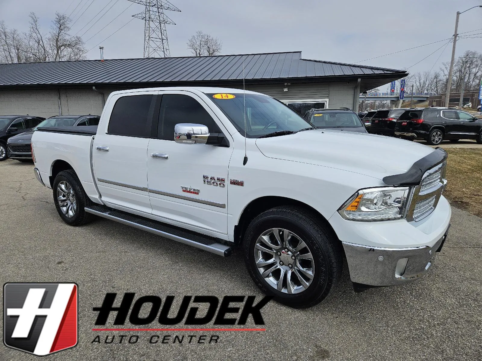 White 2014 Ram 1500 Longhorn Limited for sale in Marion, IA