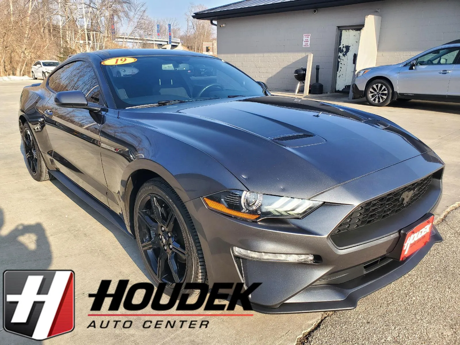 Gray 2019 Ford Mustang EcoBoost for sale in Marion, IA