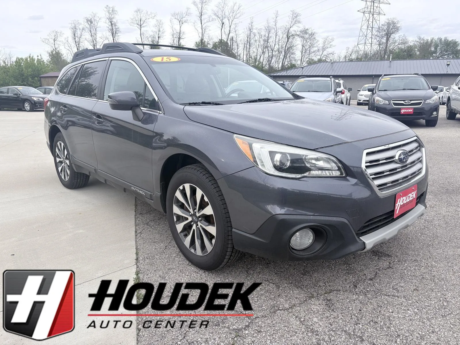 Gray 2015 Subaru Outback 2.5i Limited for sale in Marion, IA