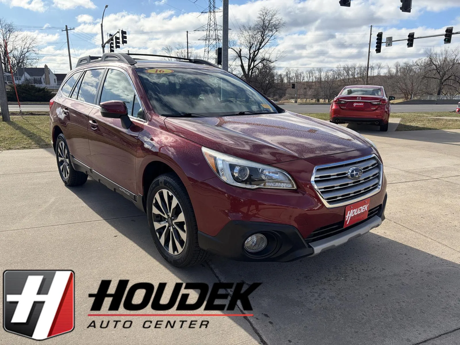 Red 2016 Subaru Outback 2.5i Limited for sale in Marion, IA