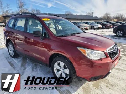 Red 2015 Subaru Forester 2.5i for sale in Marion, IA