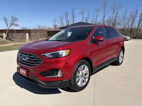 Another view of 2022 Ford Edge Titanium for sale in Marion, IA at Houdek Auto Center