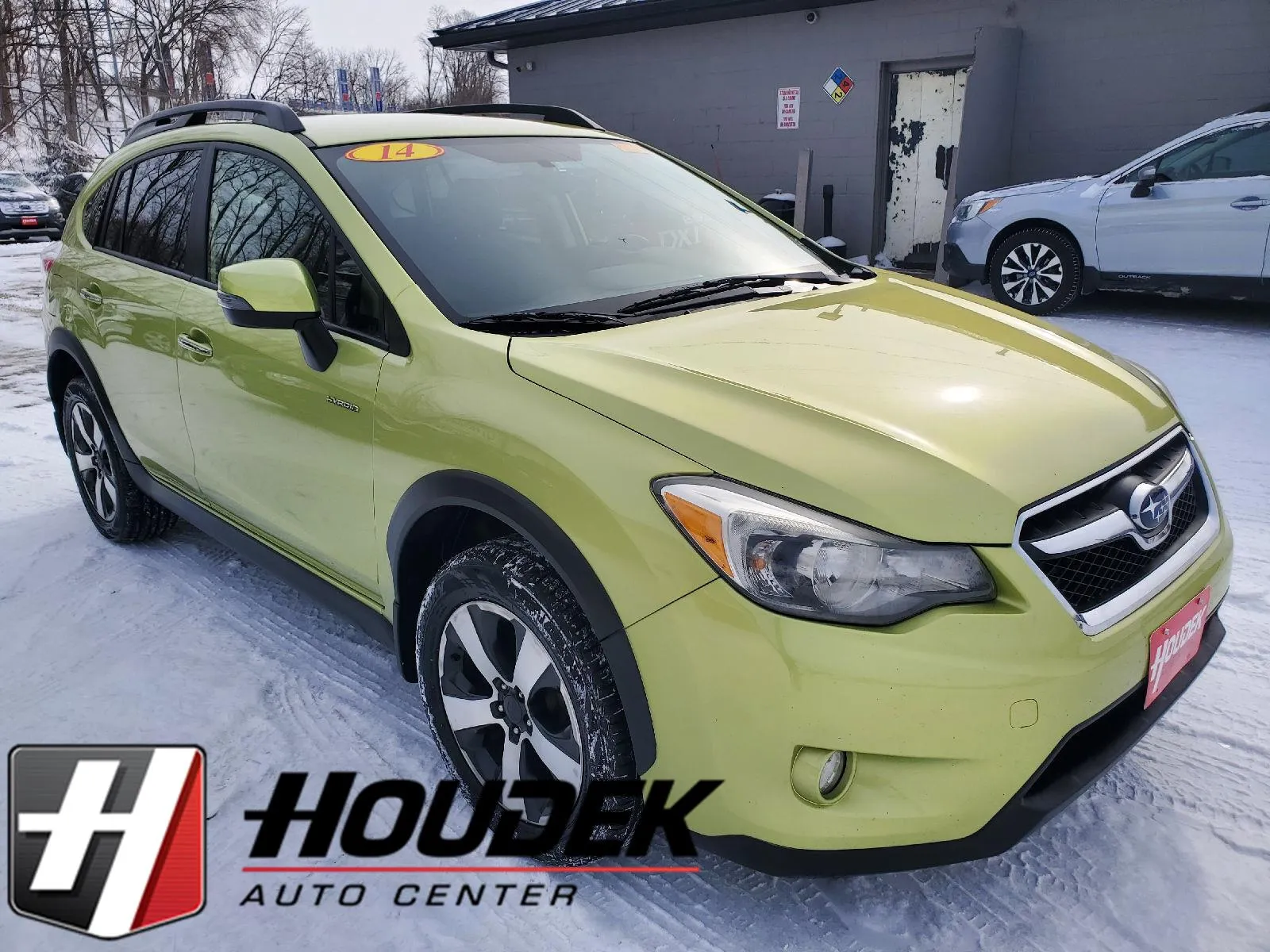 Green 2014 Subaru XV Crosstrek Hybrid 2.0i for sale in Marion, IA