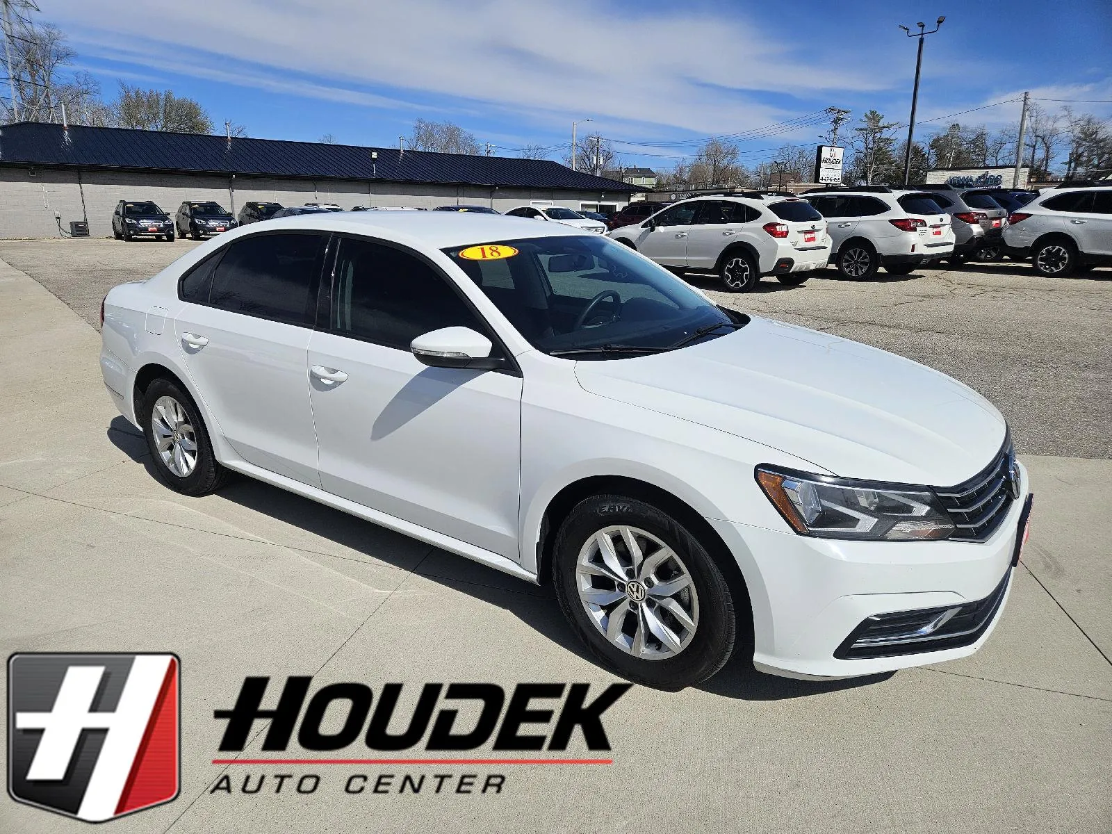 White 2018 Volkswagen Passat 2.0T S for sale in Marion, IA