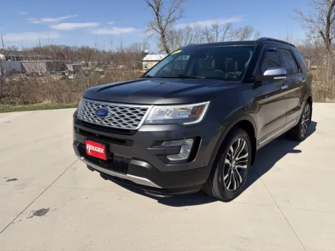 Another view of 2016 Ford Explorer Platinum for sale in Marion, IA at Houdek Auto Center