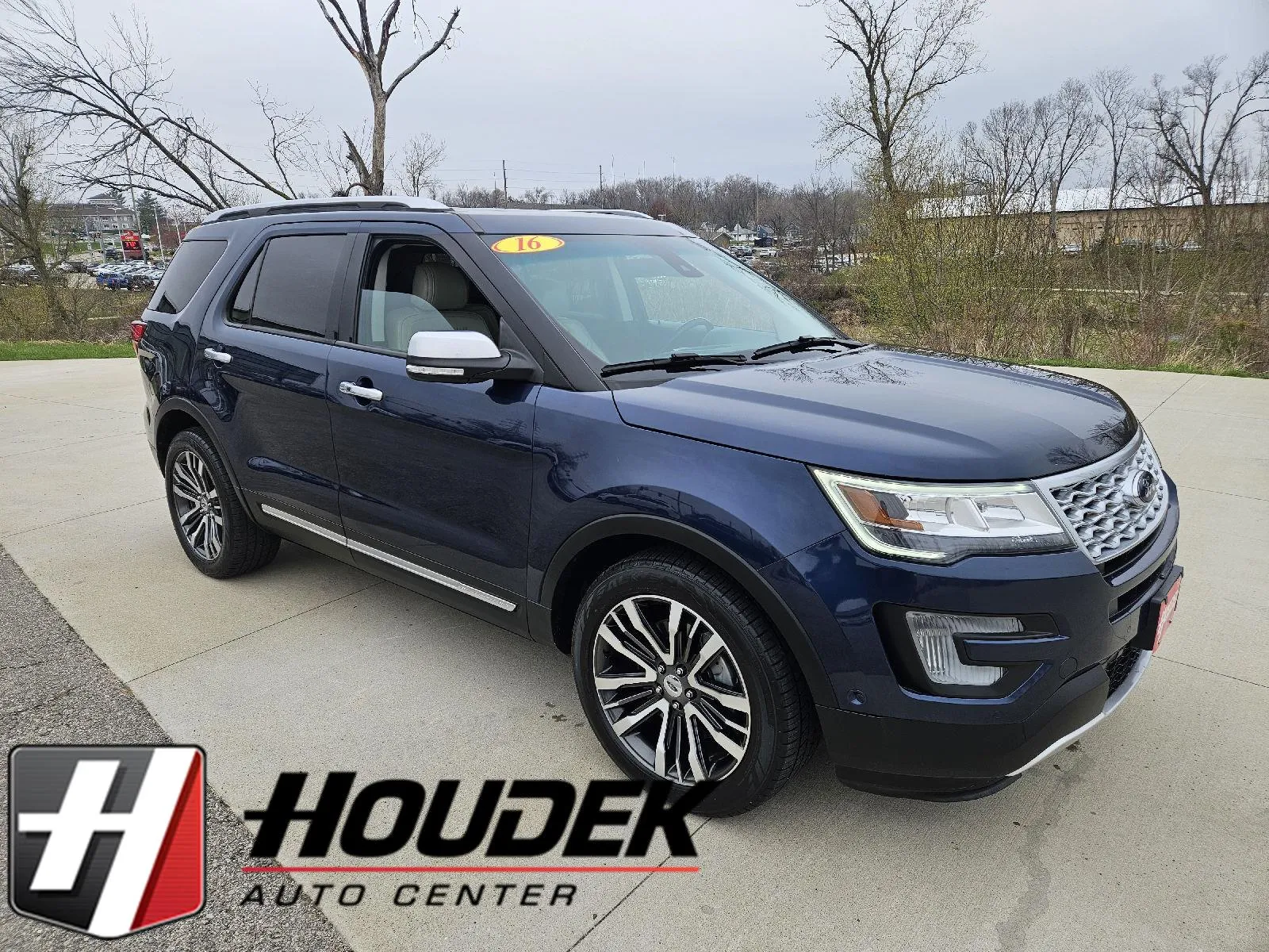 Blue 2016 Ford Explorer Platinum for sale in Marion, IA
