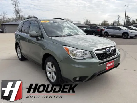 Green 2014 Subaru Forester 2.5i Touring for sale in Marion, IA