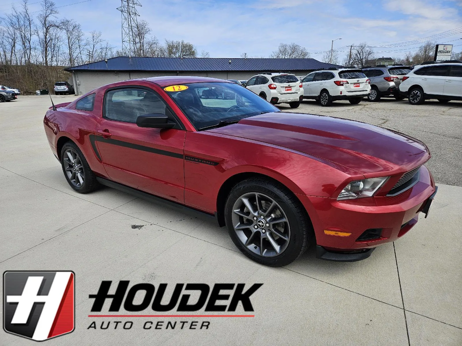Red 2012 Ford Mustang V6 Premium for sale in Marion, IA
