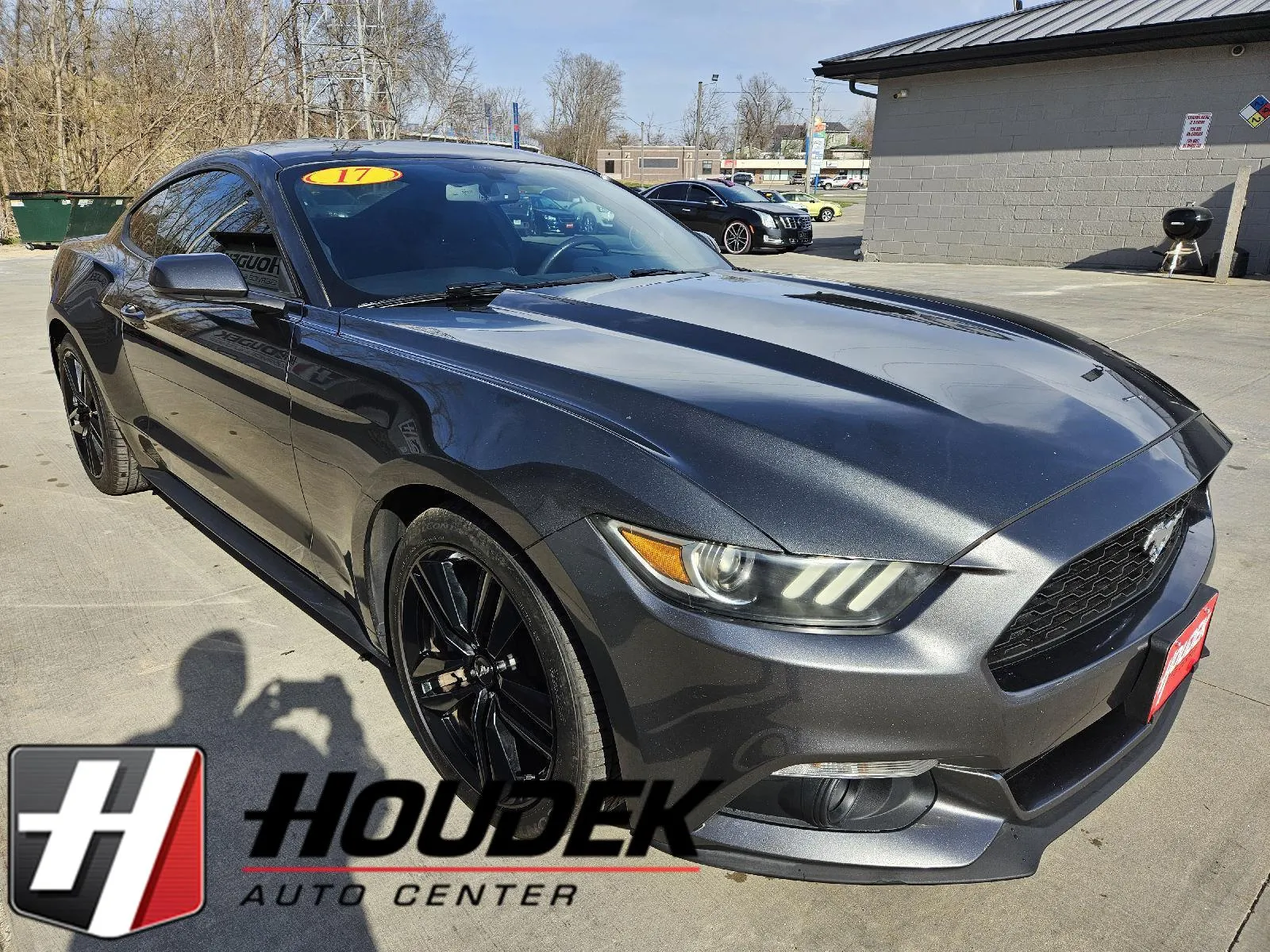 Gray 2017 Ford Mustang EcoBoost for sale in Marion, IA