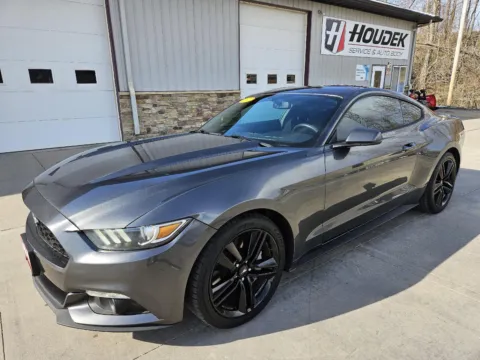 Another view of 2017 Ford Mustang EcoBoost for sale in Marion, IA at Houdek Auto Center