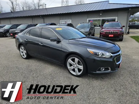 Gray 2015 Chevrolet Malibu LTZ for sale in Marion, IA