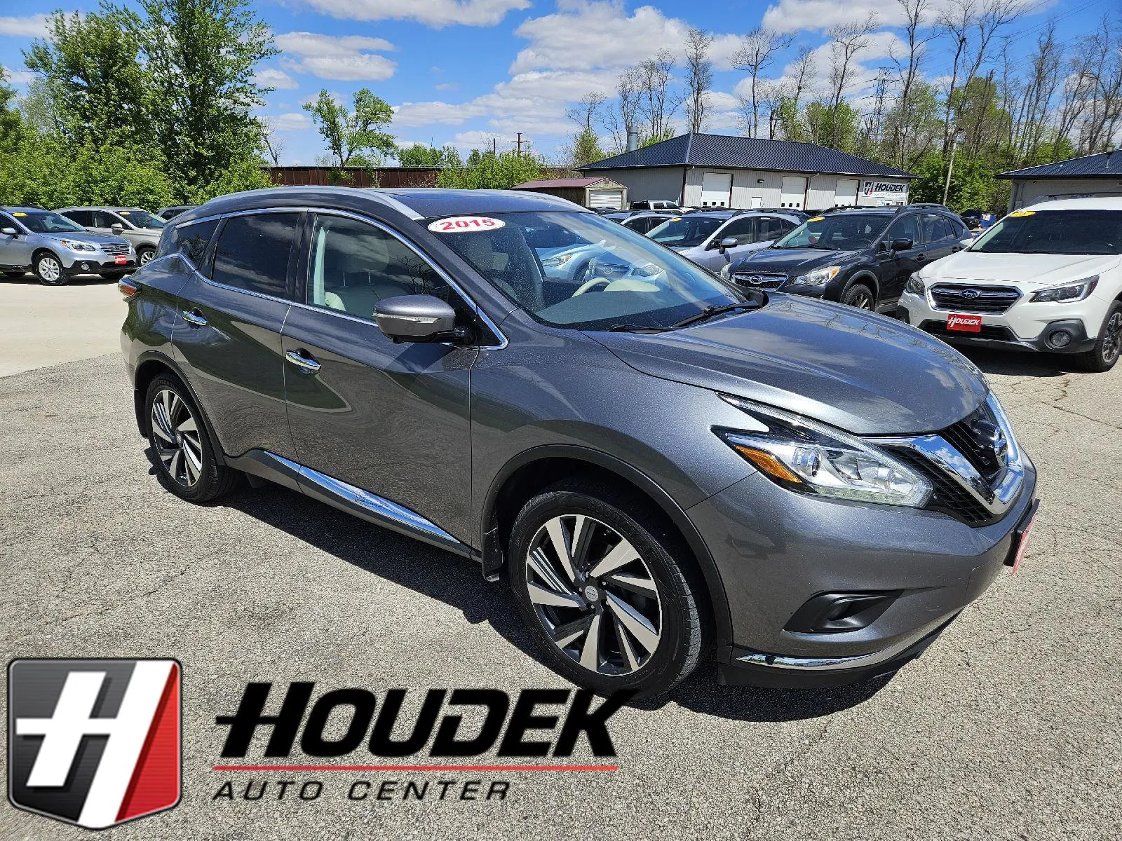 Gray 2015 Nissan Murano Platinum for sale in Marion, IA