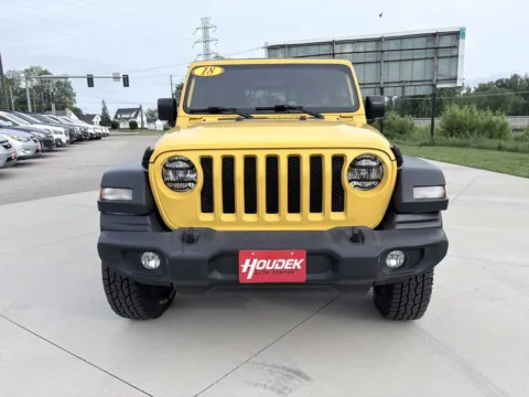 Photos of 2018 Jeep Wrangler Unlimited Sport S for sale in Marion, IA at Houdek Auto Center