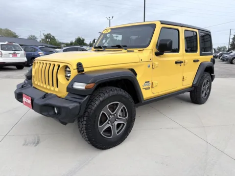 Another view of 2018 Jeep Wrangler Unlimited Sport S for sale in Marion, IA at Houdek Auto Center