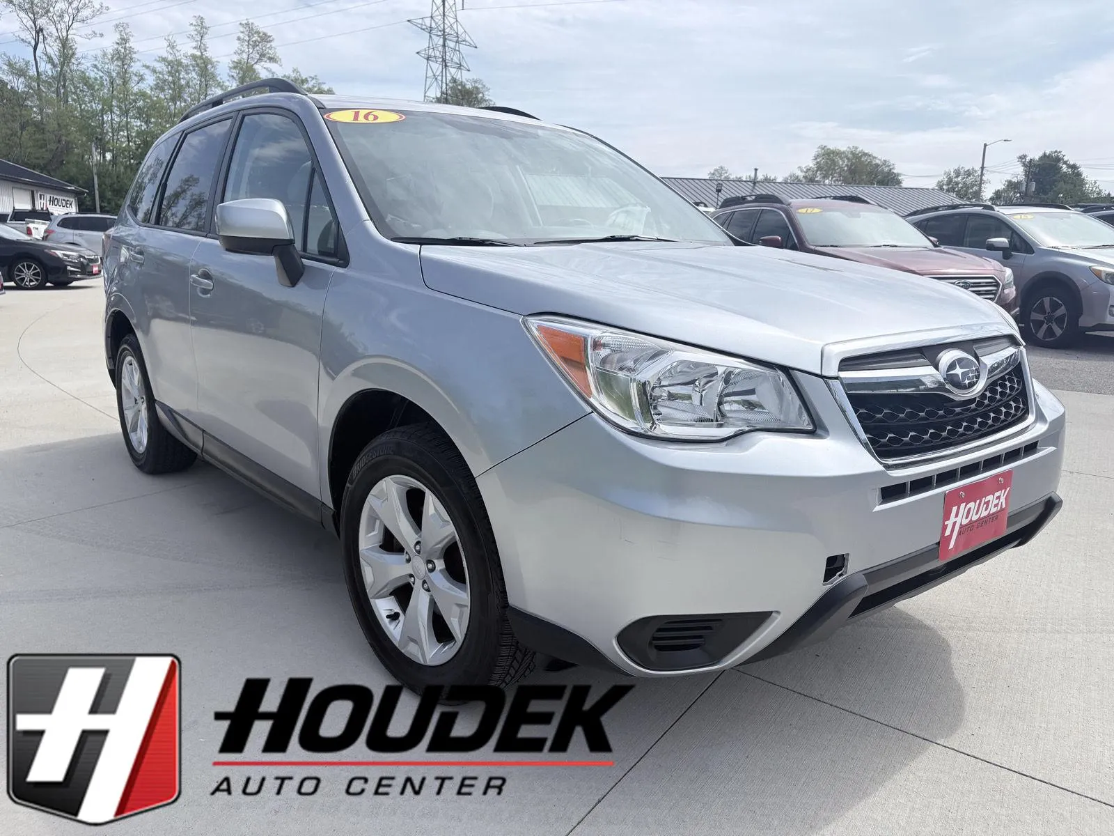 Silver 2016 Subaru Forester 2.5i Premium for sale in Marion, IA