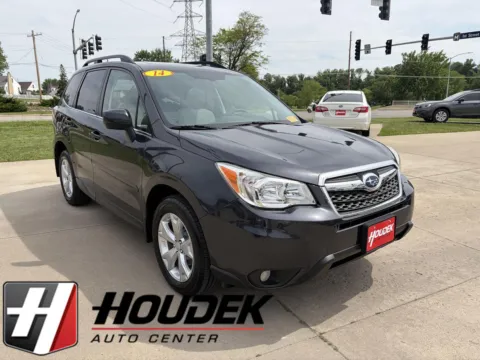 Black 2014 Subaru Forester 2.5i Limited for sale in Marion, IA