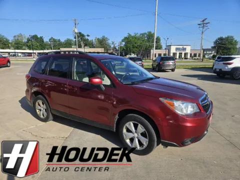 Red 2014 Subaru Forester 2.5i Premium for sale in Marion, IA