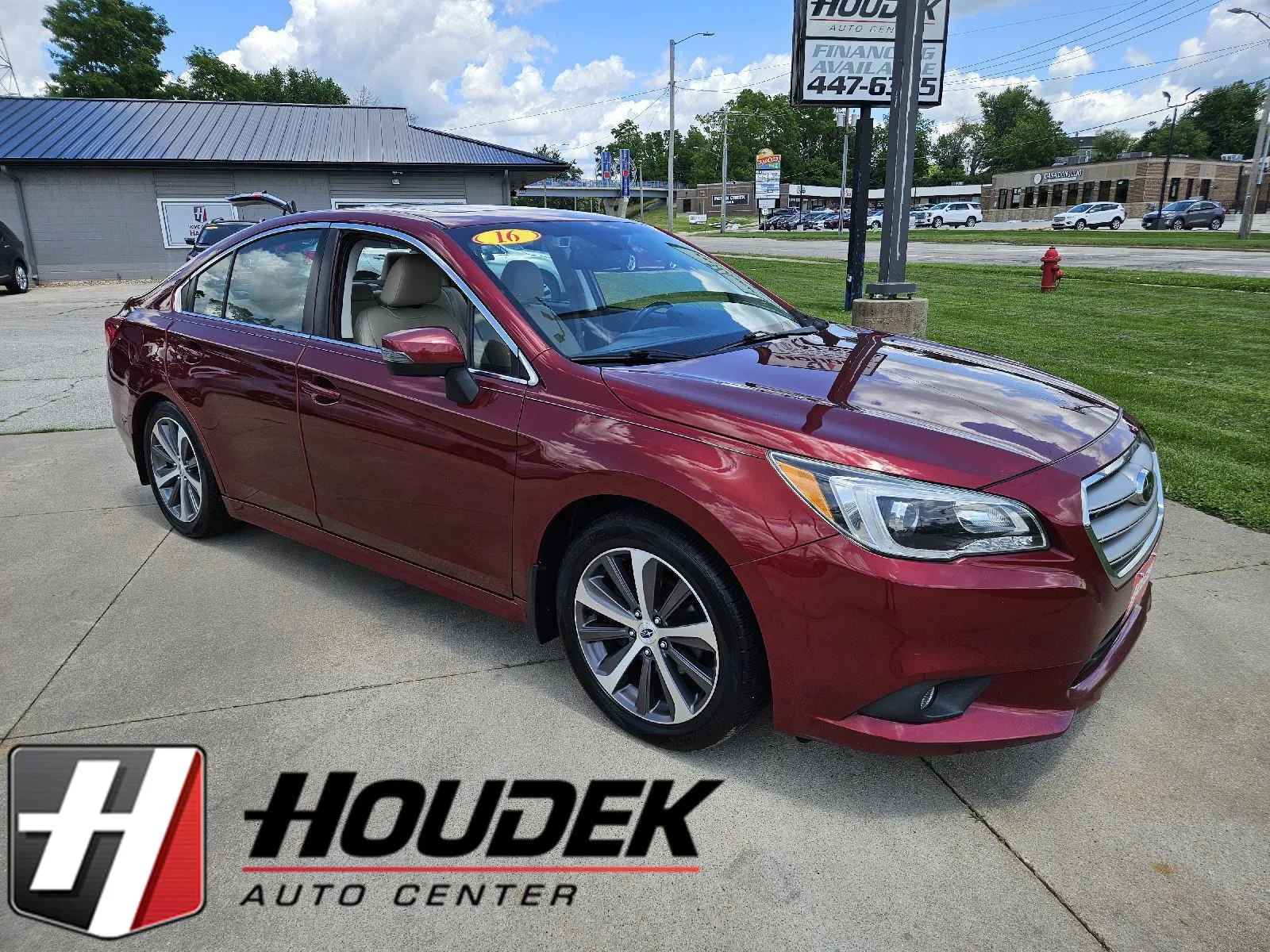 Red 2016 Subaru Legacy 2.5i Limited for sale in Marion, IA