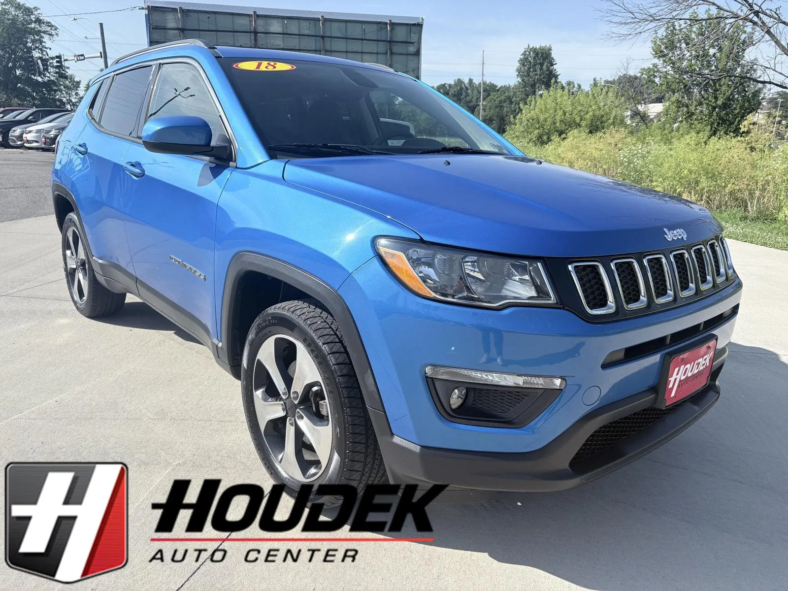 Blue 2018 Jeep Compass Latitude for sale in Marion, IA