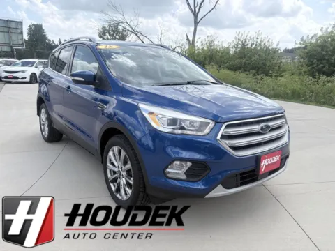 Blue 2018 Ford Escape Titanium for sale in Marion, IA
