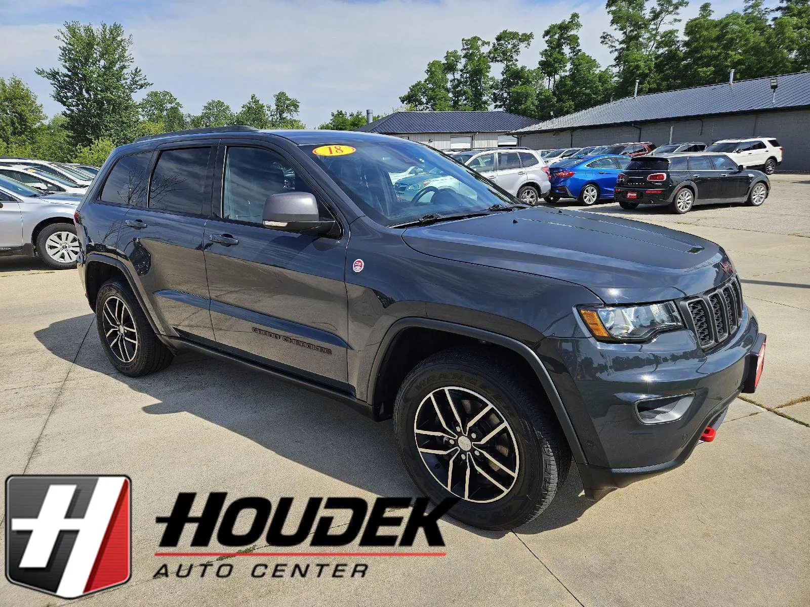 Gray 2018 Jeep Grand Cherokee Trailhawk for sale in Marion, IA