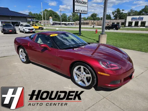 Red 2006 Chevrolet Corvette Coupe for sale in Marion, IA