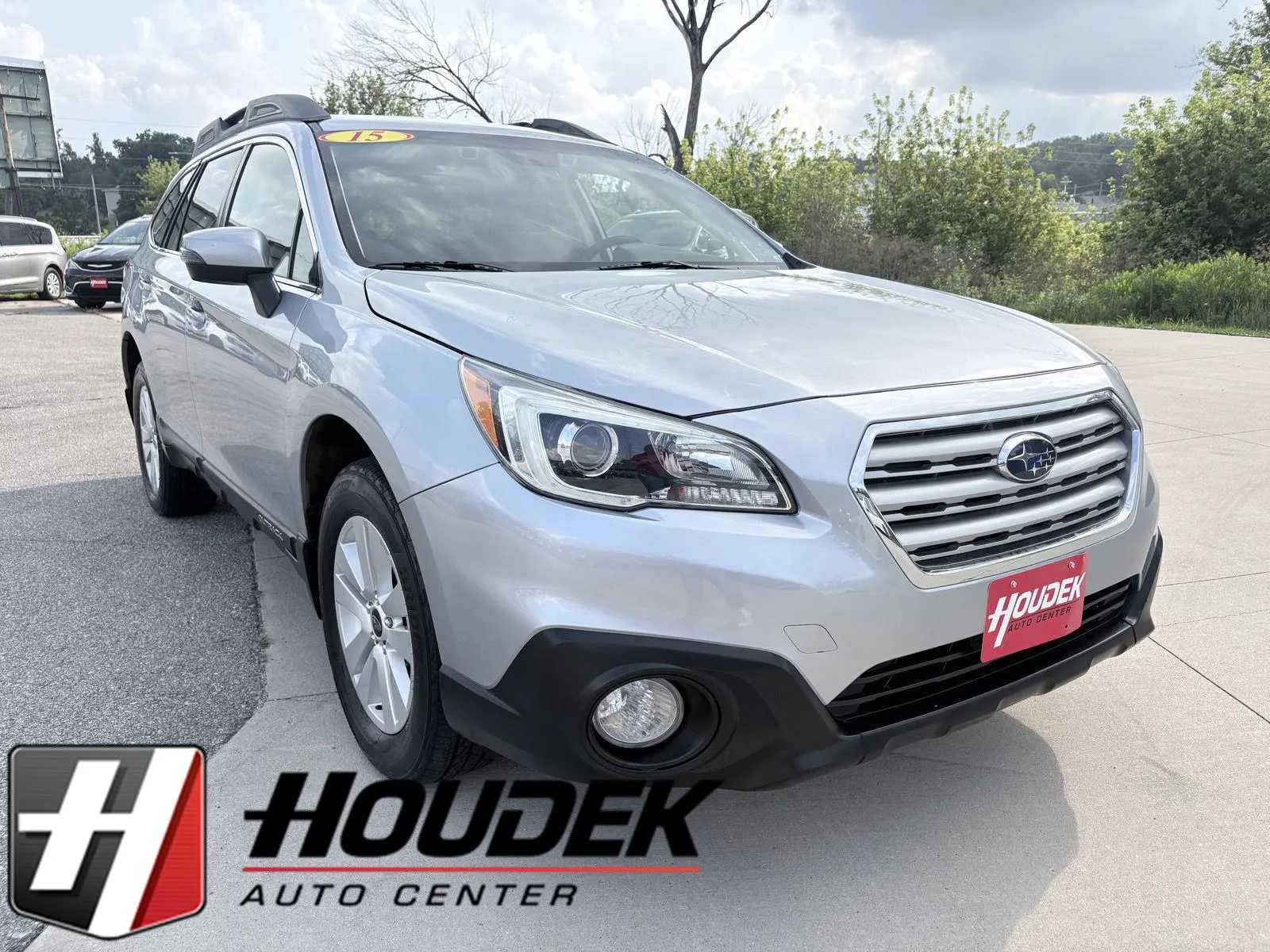 Silver 2015 Subaru Outback 2.5i Premium for sale in Marion, IA