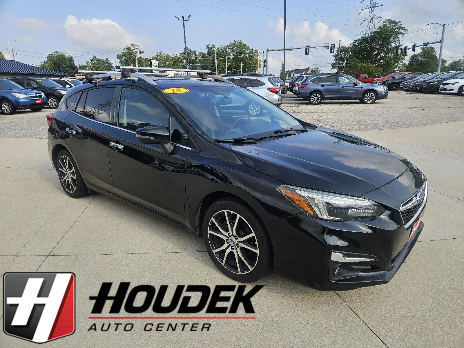 Black 2018 Subaru Impreza Limited for sale in Marion, IA