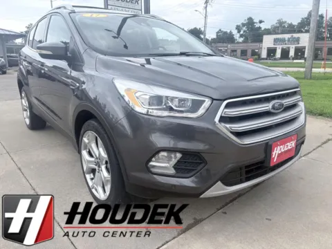 Gray 2017 Ford Escape Titanium for sale in Marion, IA