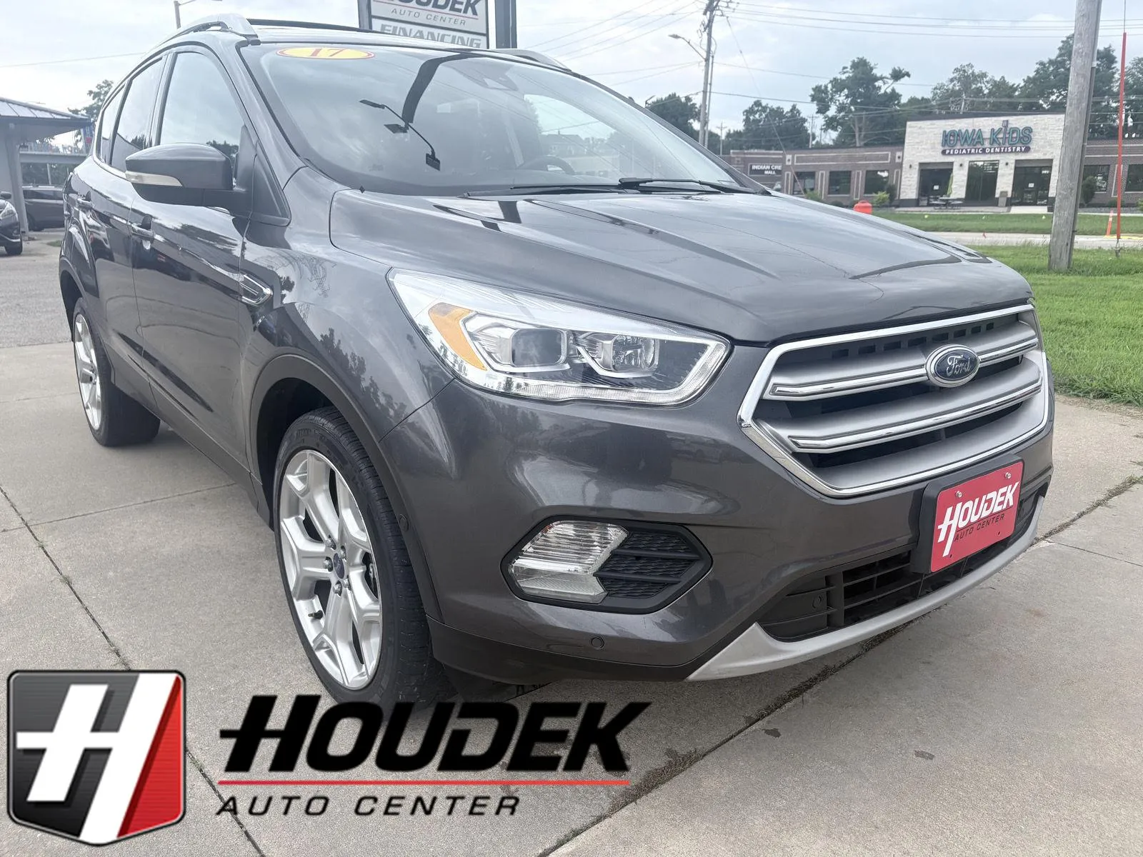Gray 2017 Ford Escape Titanium for sale in Marion, IA