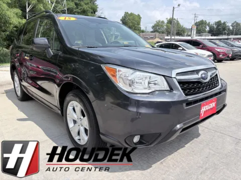 Black 2015 Subaru Forester 2.5i Limited for sale in Marion, IA