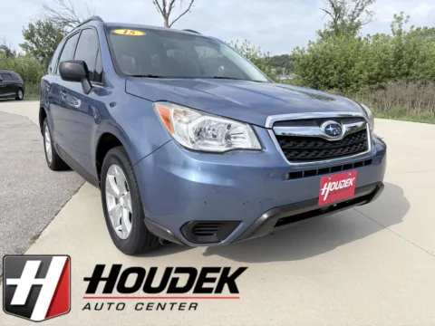 Blue 2015 Subaru Forester 2.5i for sale in Marion, IA