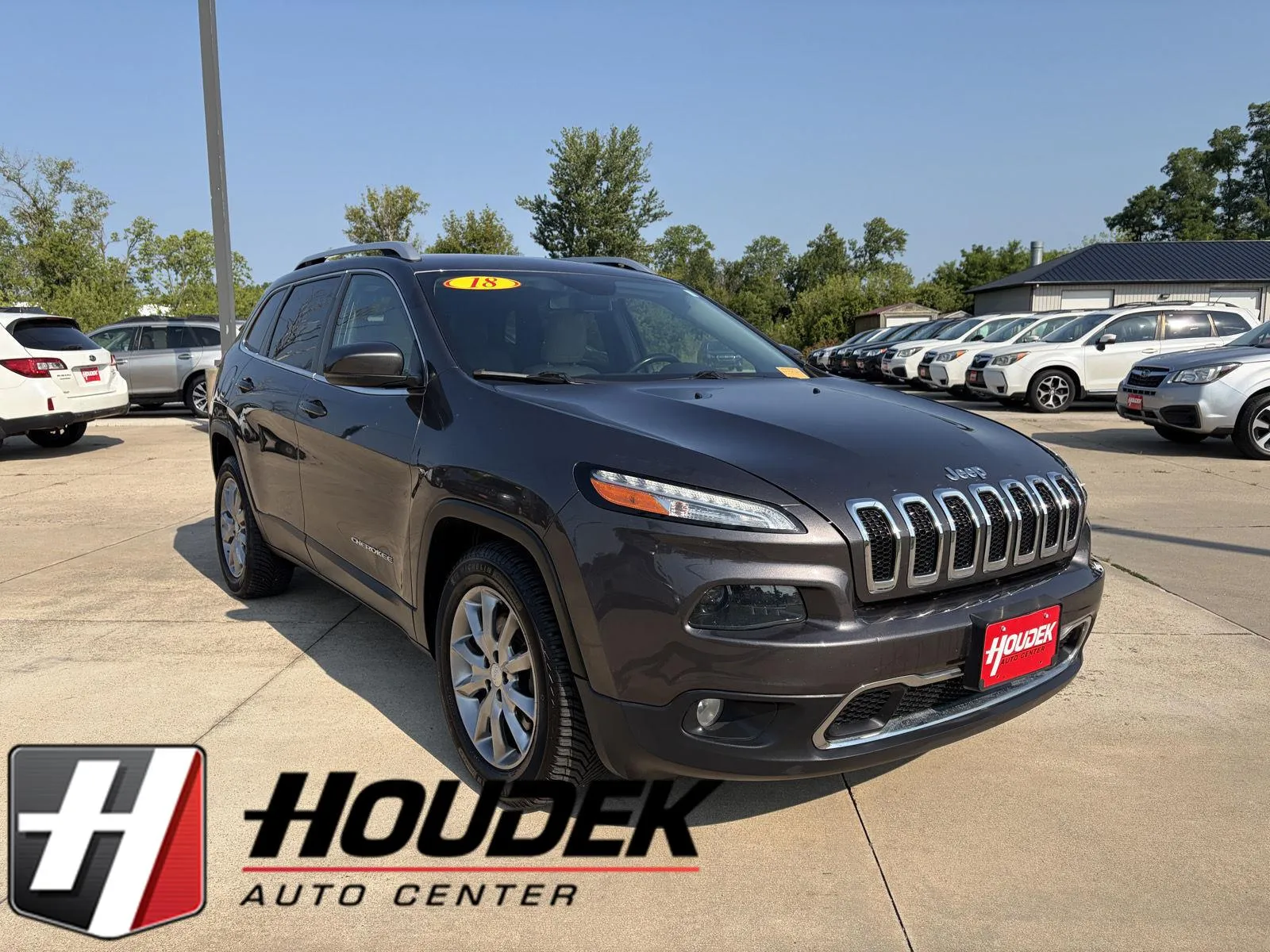 Gray 2018 Jeep Cherokee Limited for sale in Marion, IA