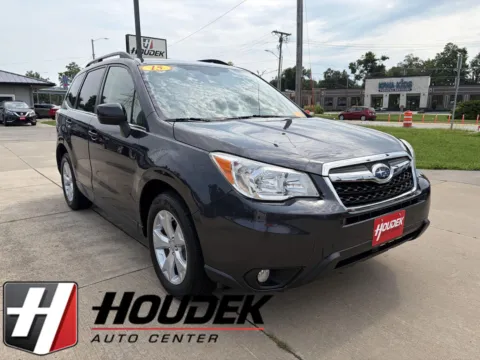 Black 2015 Subaru Forester 2.5i Limited for sale in Marion, IA