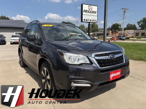 Black 2018 Subaru Forester Premium for sale in Marion, IA