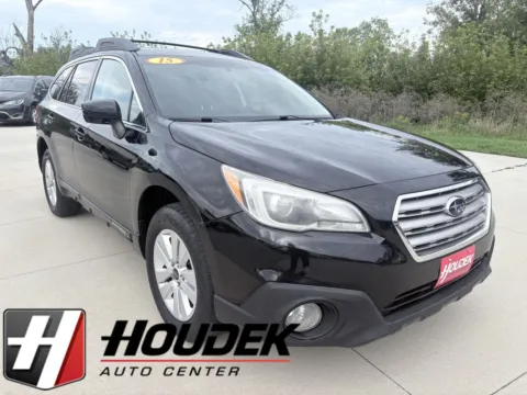 Black 2016 Subaru Outback 2.5i Premium for sale in Marion, IA