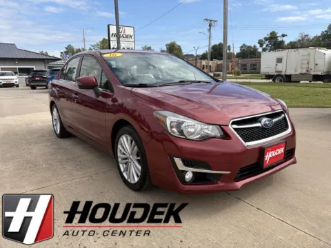 Red 2016 Subaru Impreza Sedan Limited for sale in Marion, IA