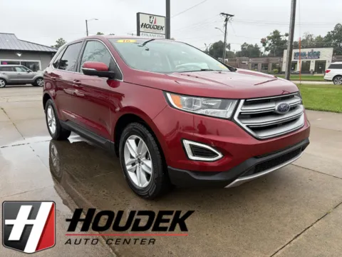 Red 2016 Ford Edge SEL for sale in Marion, IA