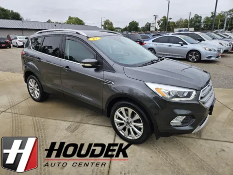 Gray 2017 Ford Escape Titanium for sale in Marion, IA
