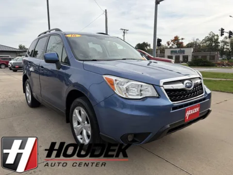 Blue 2016 Subaru Forester 2.5i Premium for sale in Marion, IA
