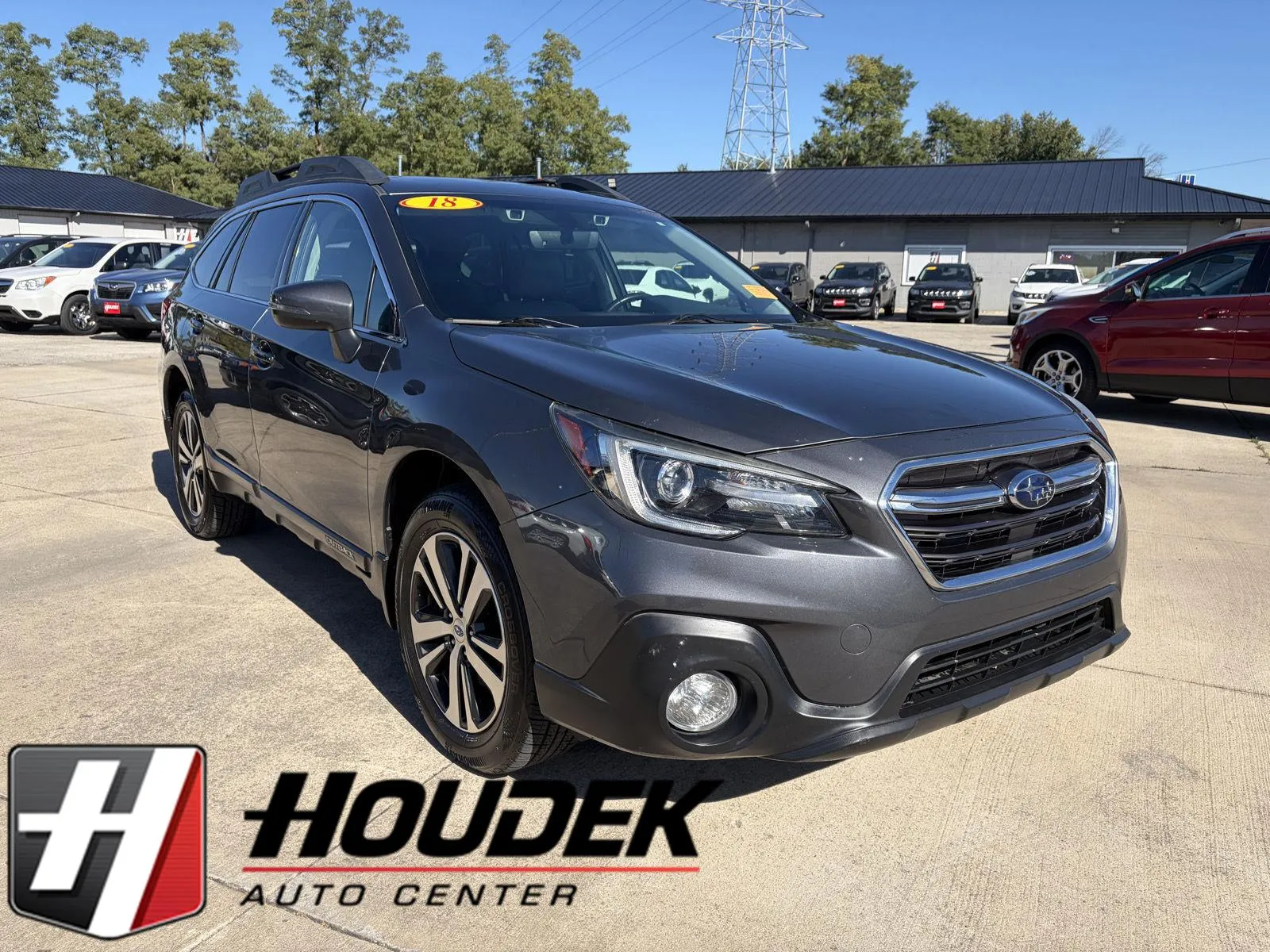 Gray 2018 Subaru Outback Limited for sale in Marion, IA