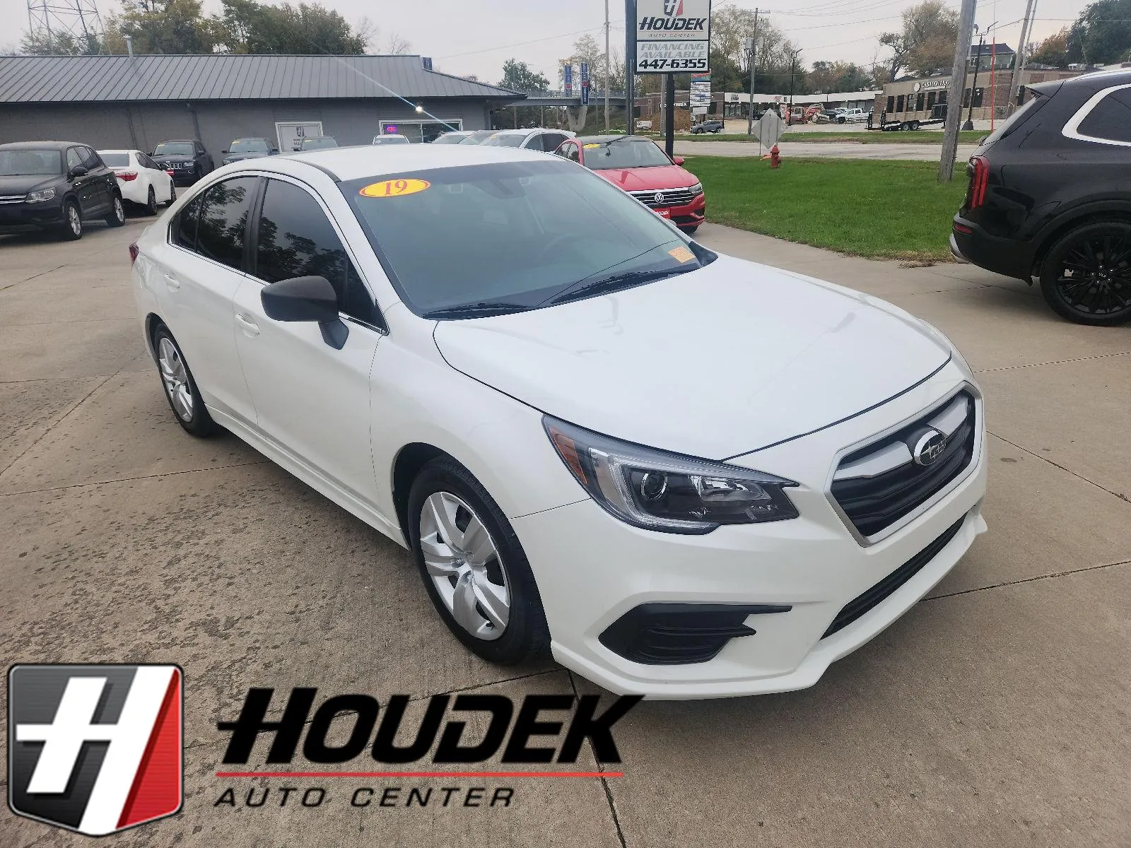 White 2019 Subaru Legacy 2.5i Premium for sale in Marion, IA