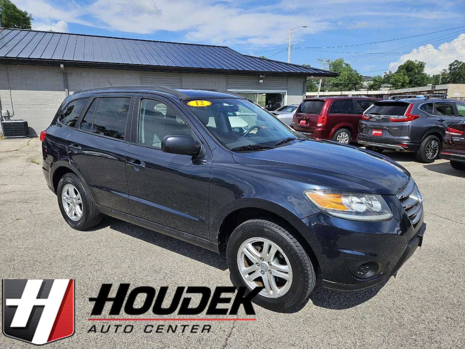 Blue 2012 Hyundai Santa Fe GLS for sale in Marion, IA