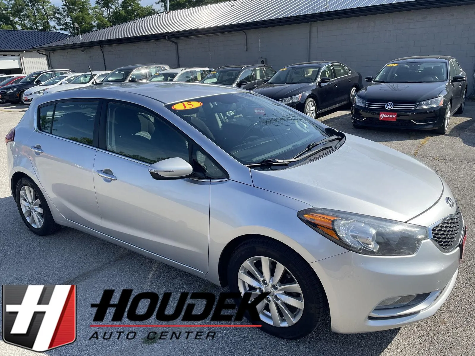 Silver 2015 Kia Forte 5-Door EX for sale in Marion, IA