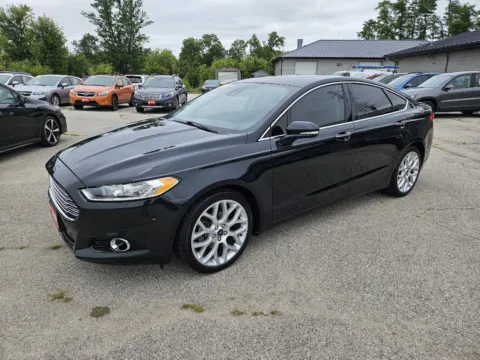 Another view of 2014 Ford Fusion Titanium for sale in Marion, IA at Houdek Auto Center